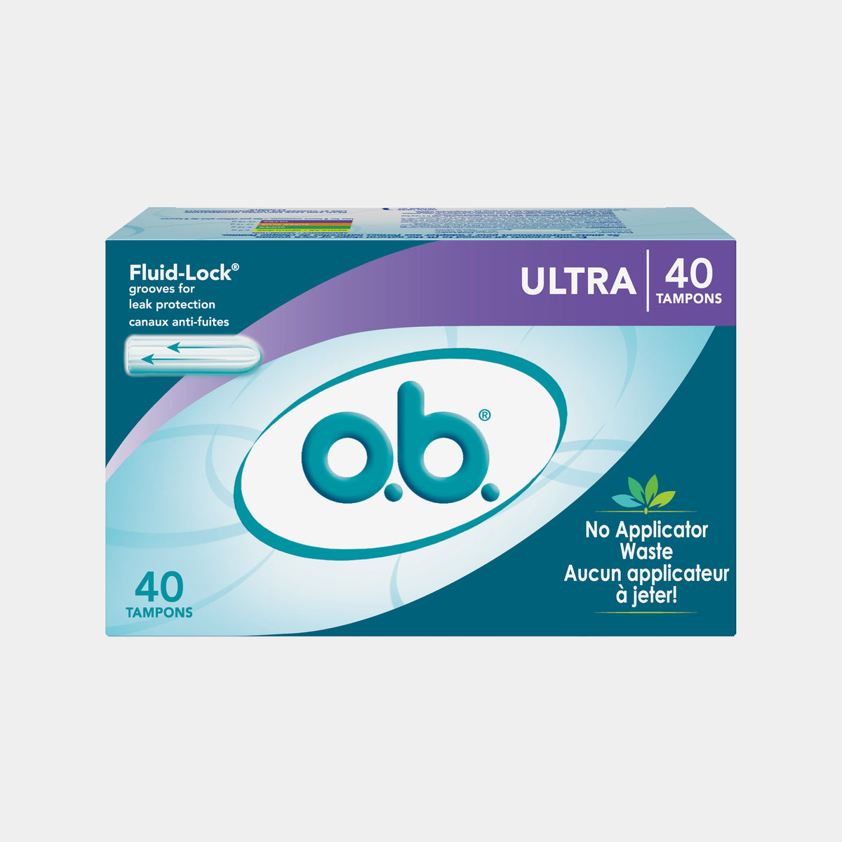 o.b.® Tampons Ultra, 40ct – o.b. Tampons US
